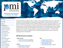 Tablet Screenshot of pmiweb.org
